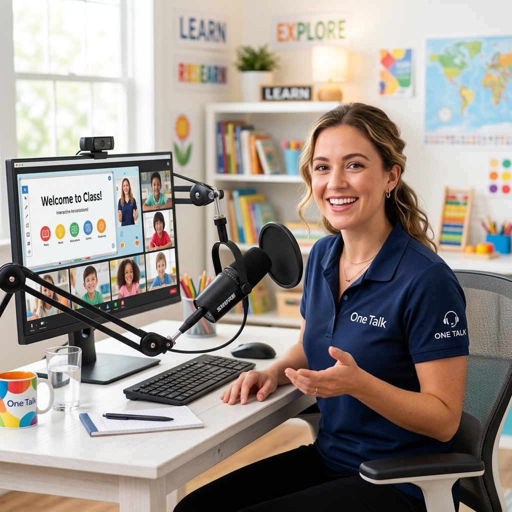 Clase de inglés personalizada One Talk